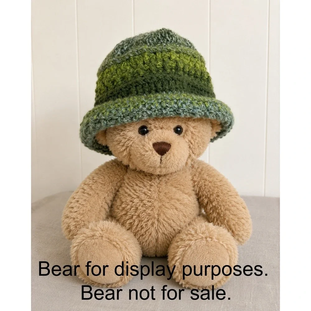 Handmade | Accessories | Handmade Crochet Bucket Hat Green  display picture 1